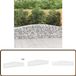 vidaXL Gabions - 10 pièces - voûté - 400x50x60/80 cm - fer galvanisé