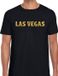 Bellatio Decorations Las Vegas T-shirt zwart heren S