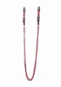 Ouch! Adjustable Nipple Clamps - Red - 8714273950666
