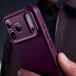 DECODED Leren Hoesje voor iPhone 18 Pro Max / 17 Pro Max, Premium Volnerf Leer, Geschikt voor MagSafe, Volledig Beschermende Metalen Cameraring, Valbescherming tot 1,2 Meter, Glazen Cameraknop in Bijpassende Kleur, Metalen Knoppen, Plum Paars