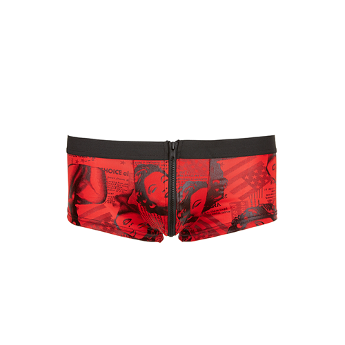 Svenjoyment Rode boxer met rits - 4024144307081