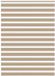vidaXL Zebra Blind 160x200 cm Stofbreedte 155,9 cm Polyester Zandbruin