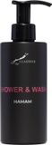 Claudius Cosmetics B.V. Shower & Wash Hamam 300 ml - met pomp - zwarte fles