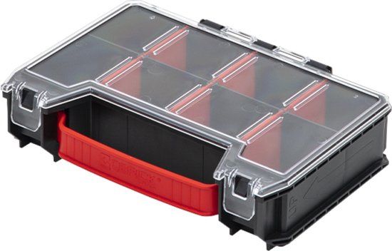 QBRICK SYSTEM - PRO Organizer Multi - Black/Red - 26 x 18 x 7 cm