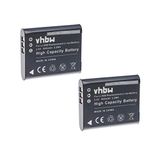 VHBW 2 x accu compatibel met Olympus Stylus Tough TG-4 camera (900mAh, 3,6V, Li-Ion)