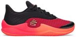 Under Armour Curry Splash 26 Basketbalschoenen Unisex Zwart/Elektrisch Tangerine/Racer Red Maat 43