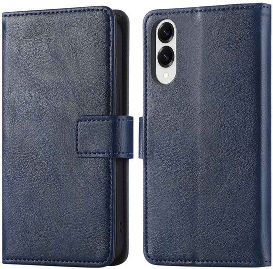 imoshion Luxe Bookcase voor de Samsung Galaxy S25 Edge - Donkerblauw