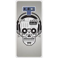 Samsung Galaxy Note Versterkt hard hoesje - ontwerp skull music