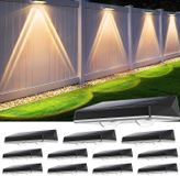Panneau solaire, 12 pièces, IP67, 3 modes, pour extérieur