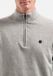 No Excess Timeless basics trui met halve rits
