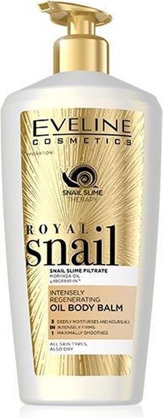 Eveline Cosmetics Royal Snail Intensely Regenerating Oil Body Balm - 350ml