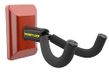 Monkey Loop Wall Prime Mahogany Gitaarstandaard voor aan de muur, elektrische gitaar, akoestische of elektrische gitaarhouder, met beschermend rubber, opening 55 mm, rood hout