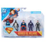 Spin Master DC Comics 6073655 Superman Heroes Vs. Villains 5-pack Actiefiguur