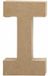 Letter I - 19.9 cm - Bruin