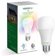 Vocolinc L3 – intelligente led-gloeilamp, werkt met Apple HomeKit, Alexa en Google Assistant, 16 miljoen kleuren, zonder HUB, montage E26/E27, dimbaar 2200K-7000K