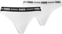 PUMA Iconic 2P Dames String - Wit - Maat XL