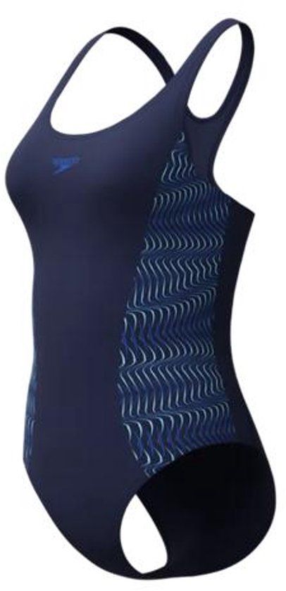 Speedo Placement medalist 1 Piece Dames Sportbadpak - Marine/Blauw