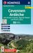 KOMPASS Wanderführer Cevennen, Ardèche mit Grands Causses, Aigoual-Massiv und Mont Lozère, 55 Touren mit Extra-Tourenkarte