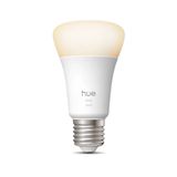 Philips Hue Slimme LED A60 lamp, Warm Wit Licht, E27 Fitting
