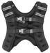 Gilet lesté pour homme - Gilet d'entraînement de 7,32 kg - Fermeture réglable - Bande réfléchissante - Convient à la course à pied et au fitness - Noir