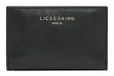 LIEBESKIND BERLIN Leren Kaarthoes Cloud Sheep Natural Lilith Card Case Black Zwart