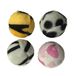 CODICO Love Story Zebre 4 ballen voor katten, 4 cm
