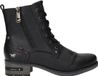 Mustang Dames Veterboot Zwart Maat 38