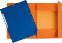 EXACOMPTA hoekmap, DIN A4, karton, rood