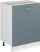 Vicco Keukenonderkast R-Line, Blauw-grijs/Wit, 60 cm