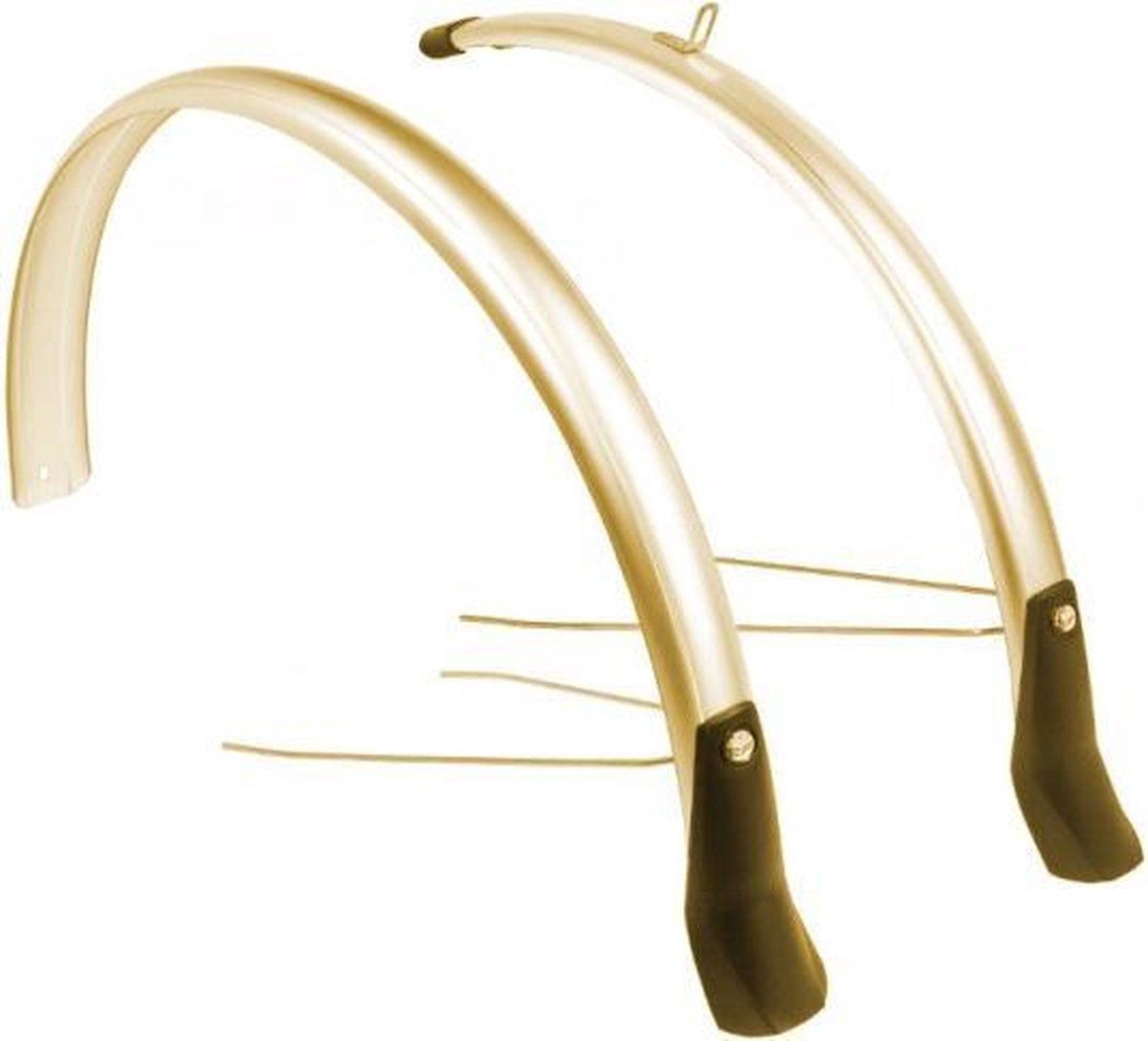 EuroFender Spatbordenset Snello 46 Mm - 28 Inch Kunststof Smoke