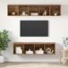 Prolenta Maison Exclusive - TV-meubelset, 4 stuks, gemaakt van gerecycled hout en houtvezel