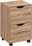 5five Simply Smart Ladekast op wielen - Hout effect - Naturel / Houtkleur - 2 lades