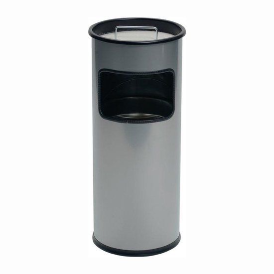 Durable Asbak Durable 3330 23 Rond Zilver Metallic