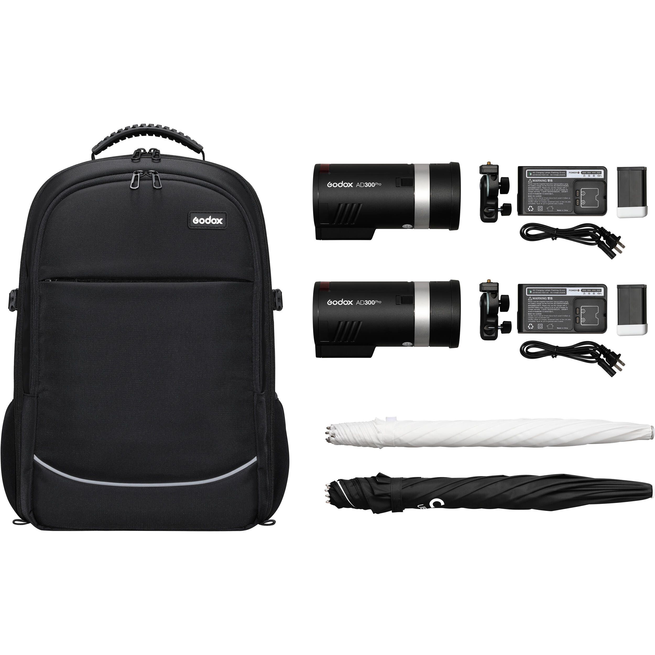 Godox AD300 PRO TTL Kit - Black - Camcorder Flash