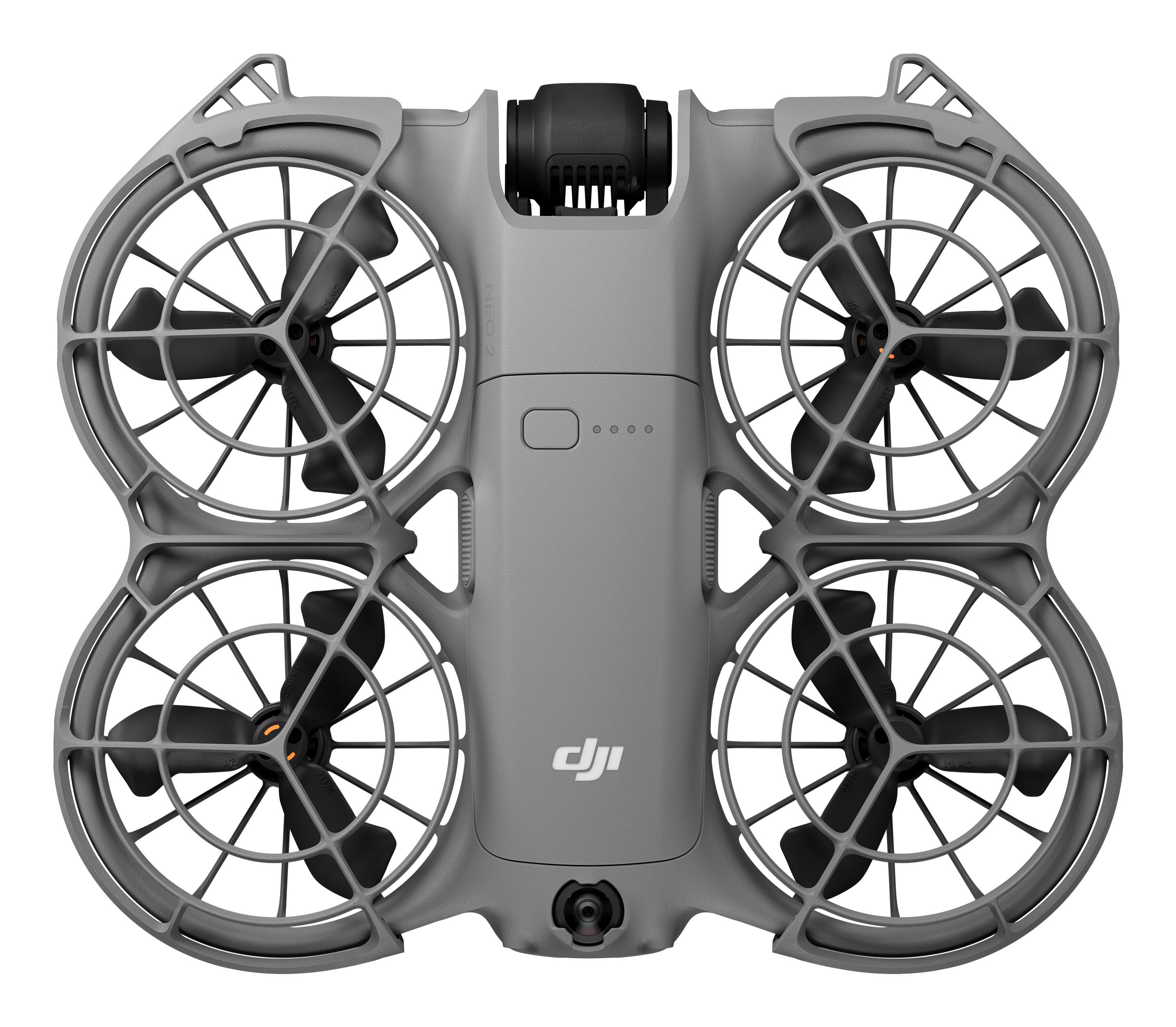 DJI Neo 2 Fly More Combo Quadcopter - 12MP Camera, 4 Propellers, Black/Grey