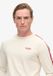 Superdry Essential Retro top met lange mouwen en logo - Heren - Tops - Wit zand - XXL