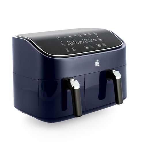 BK Supreme XXXL Airfryer 9L - PFAS vrij - Dubbele mand - Dark Navy