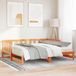 Maison Exclusive - Lit de jour convertible brun cire 203,5 x 164 x 66 cm