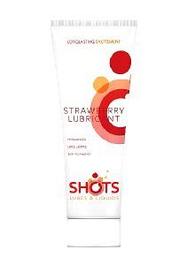 Shots Lubes and Liquids Strawberry Lubricant - 100 ml