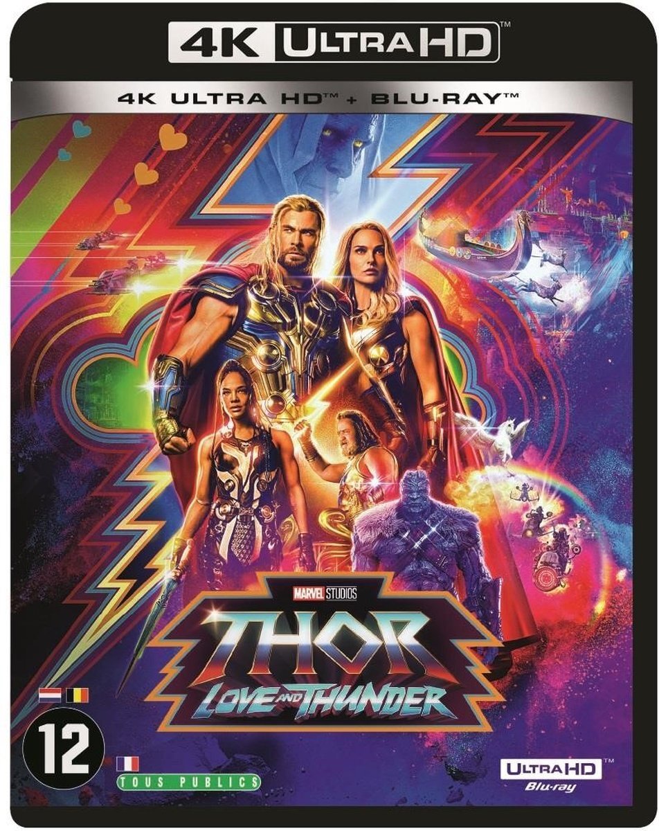 THE WALT DISNEY COMPANY (BENEL thor: love and thunder - 4k blu-ray