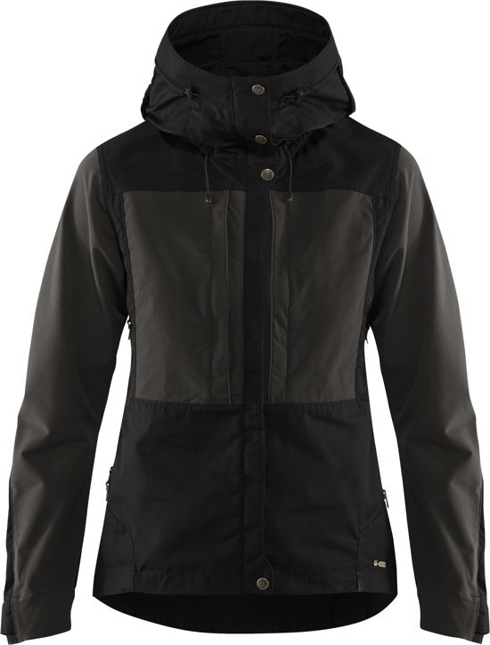 Fjällräven FjÃ¤llrÃ¤ven Keb Jacket W Jas Dames - Black