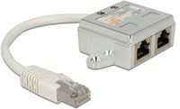 Delock RJ45 Port Doubler 1 x RJ45 plug > 2 x RJ45 jack (2 x ISDN)