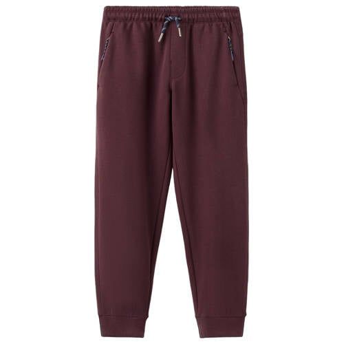 Mango Kids casual broek donkerrood