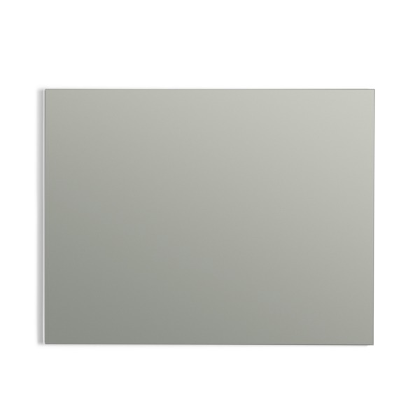 Saniclass Alu spiegel 90x70x2.5cm rechthoek zonder verlichting aluminium 3873-70