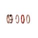 BERING Damen Ring in rosé gold glänzend - Arctic Symphony Collection mit Edelstahl - Symphony-Set-D