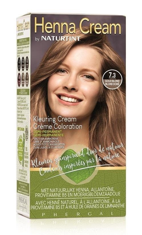Naturtint HENNA CREAM 7.3 goudblond