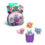 Magic Mixies - 4 magische minifiguren, verpakking met 4 figuren, 90 mixlings, verdeeld in 5 verzamelteams met magische vaardigheden, vanaf 3 jaar+, gemeenschappelijke, zeldzame en extreem zeldzame