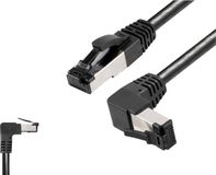 BKL Electronic 144027 RJ45 Netwerkkabel, patchkabel CAT 8.1 S/FTP 5 m Zwart Halogeenvrij 1 stuk(s)