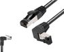 BKL Electronic 144027 RJ45 Netwerkkabel, patchkabel CAT 8.1 S/FTP 5 m Zwart Halogeenvrij 1 stuk(s)