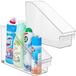 Ibenzoa® Solution de rangement flexible pour cuisine et arrière-cuisine – Lot de 2 organisateurs de cuisine transparents avec roues